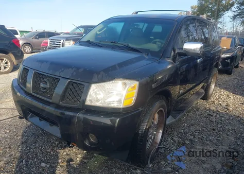 2006 Nissan Armada Se from USA, damaged, VIN 5N1AA08B36N731357